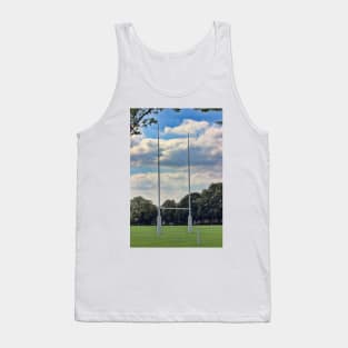 Rugby goal post at Rugby School Tank Top